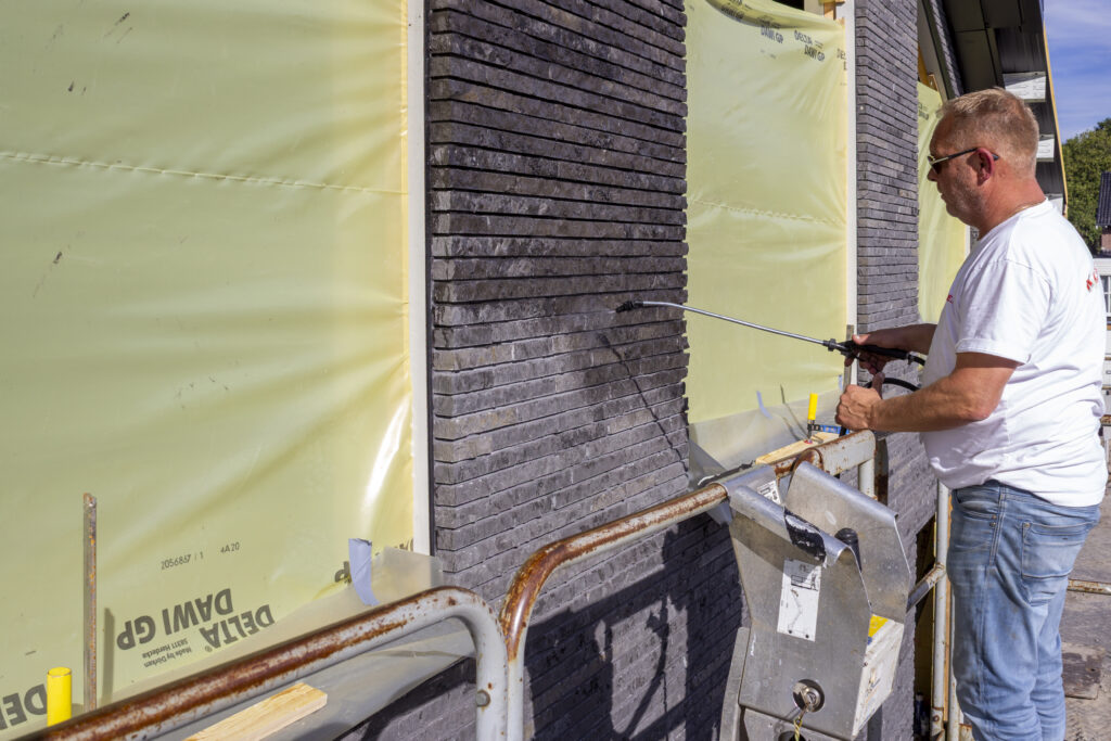 Natuursteen gevel, gevel natuursteen, natuursteen gevelbekleding, massieve metselstenen, wildverband gevel, geveldetail natuursteen, Lapide Bricks, NG Rock, Natuurgevelsteen, NG Bouwen met Natuursteen